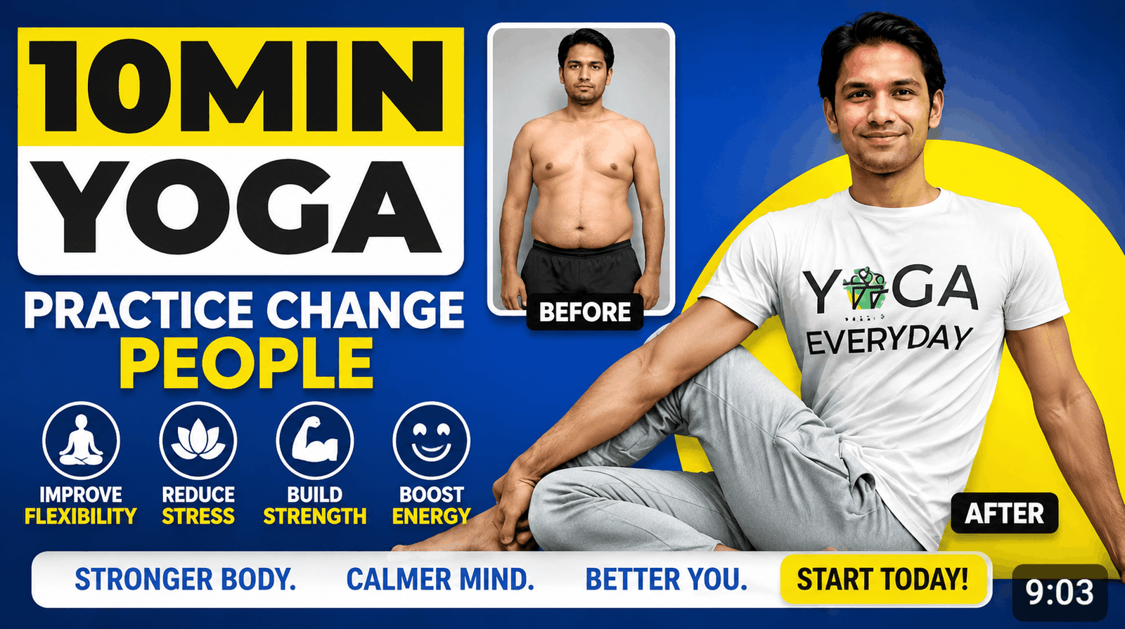 Fitness Booster with Yoga – 30 Days Complete Home Fitness Program (Digital Download)